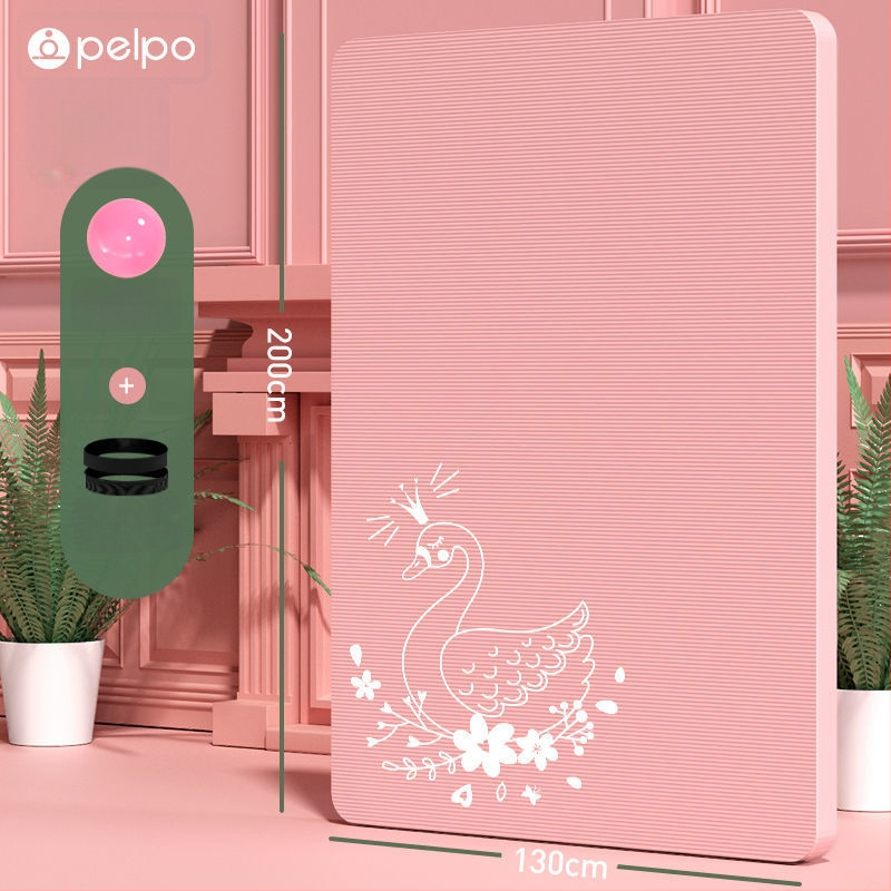 Strong Merchants nitrila jogas paklājs diviem, 8 mm biezums