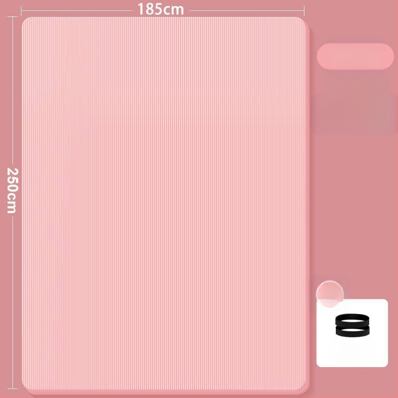 Strong Merchants nitrila jogas paklājs diviem, 8 mm biezums