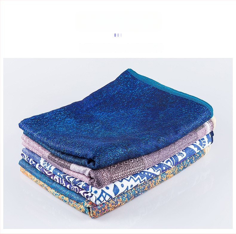 Joga paklāja dvielis - mikrošķiedra, 3 mm biezums, 480 g, pielāgojams