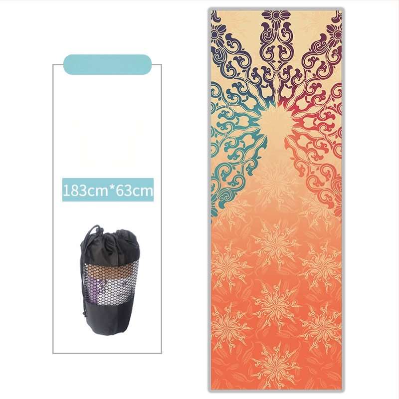 Joga paklāja dvielis - mikrošķiedra, 3 mm biezums, 480 g, pielāgojams