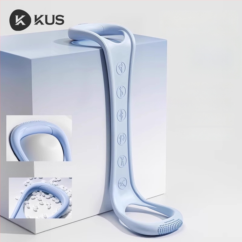 Figure-8 pretestības josta muguras un plecu stiepšanai – mājas treniņi un joga, ABS (Zīmols: KUS; Materiāls: ABS; Piemērošana: muguras/plecu stiepšana)