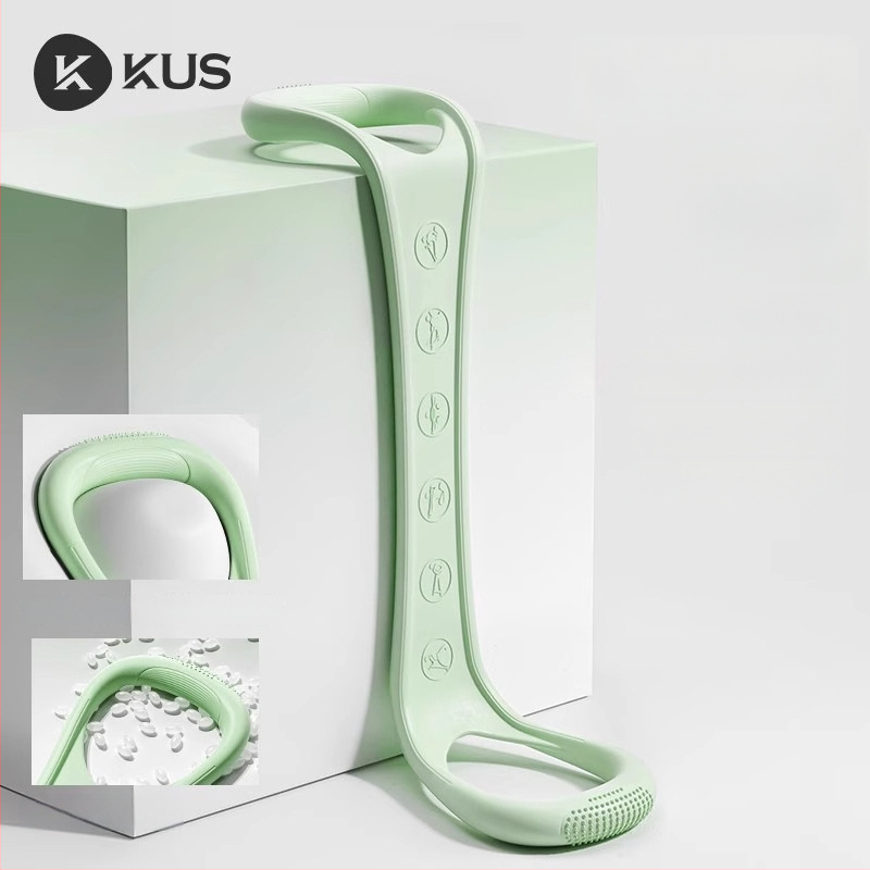 Figure-8 pretestības josta muguras un plecu stiepšanai – mājas treniņi un joga, ABS (Zīmols: KUS; Materiāls: ABS; Piemērošana: muguras/plecu stiepšana)