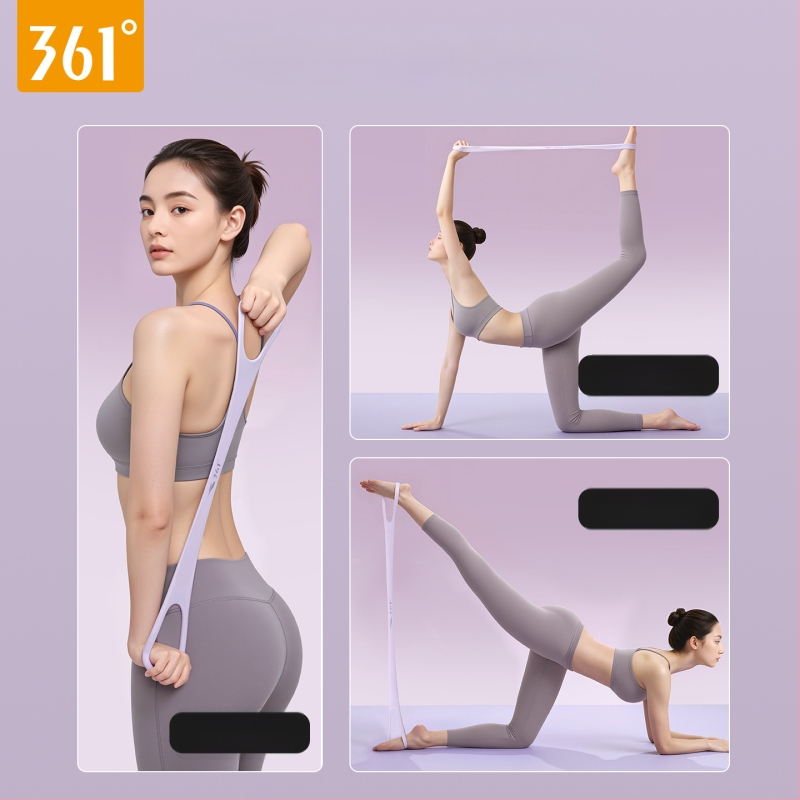 Pretestības lente ar astoņveidīgu dizainu muguras izstiepšanai – silikona mājas jogas fitnesa aprīkojums