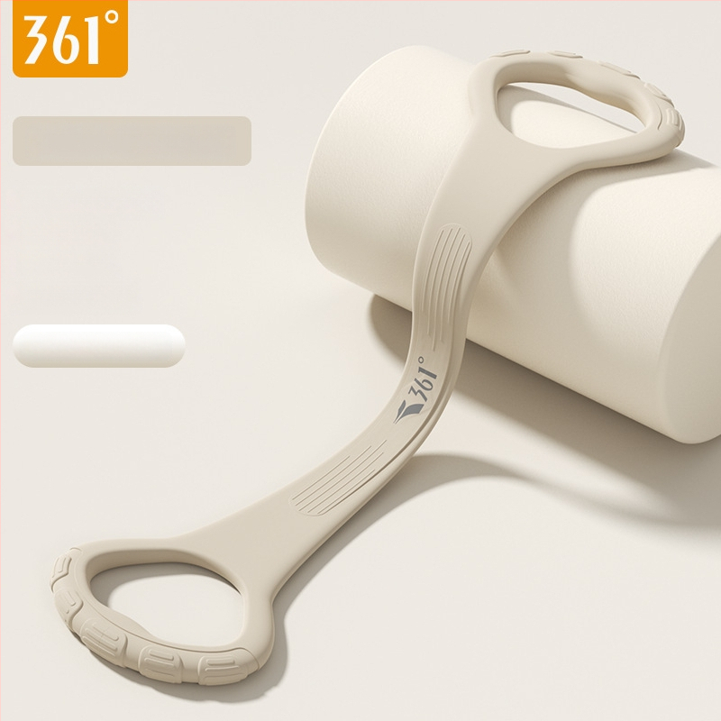 Pretestības lente ar astoņveidīgu dizainu muguras izstiepšanai – silikona mājas jogas fitnesa aprīkojums