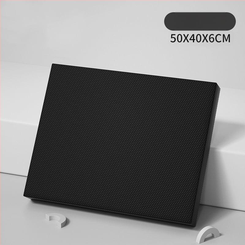 Joga paklājs ar ģeometrisku rakstu, 6 mm biezums, materiāls TPE, svars 200–600