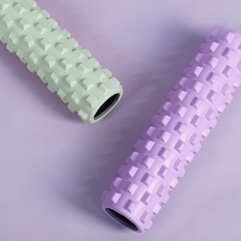 EVA putas masāžas veltņa, pusmēness formas, ķermeņa veidošanai un muskuļu izstiepšanai