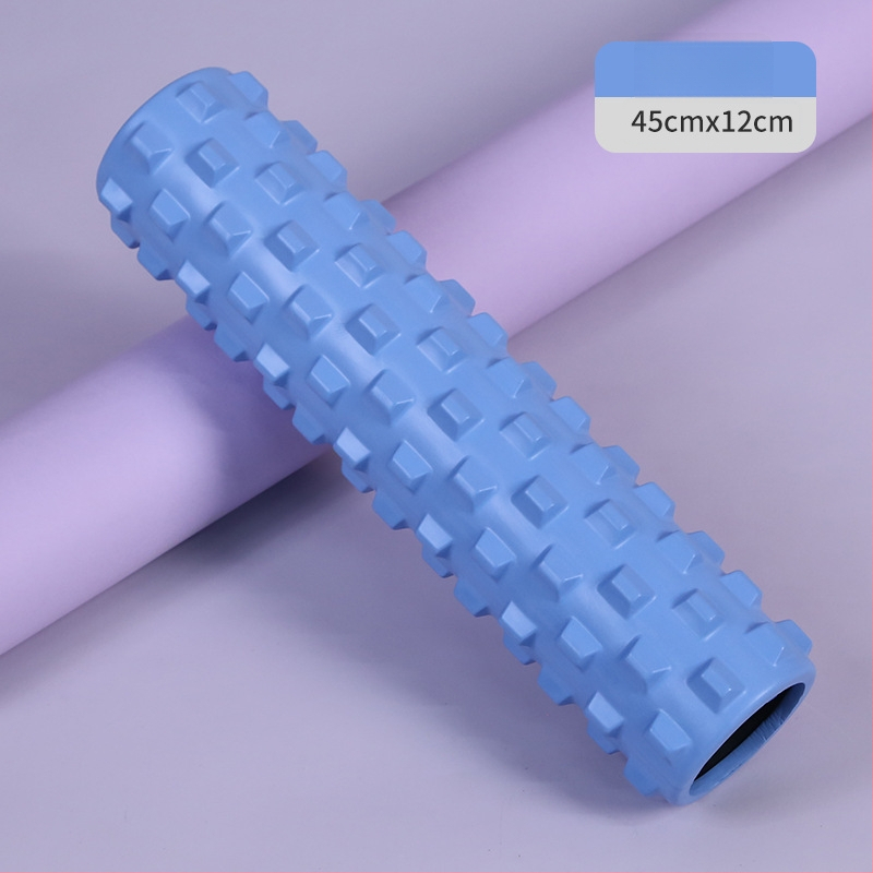 EVA putas masāžas veltņa, pusmēness formas, ķermeņa veidošanai un muskuļu izstiepšanai