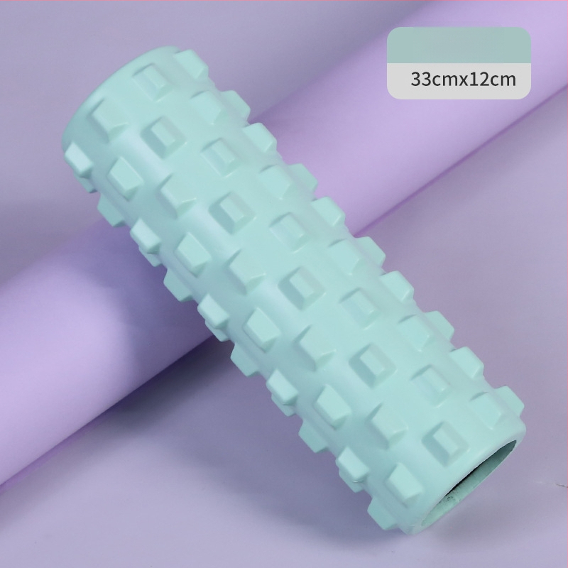 EVA putas masāžas veltņa, pusmēness formas, ķermeņa veidošanai un muskuļu izstiepšanai