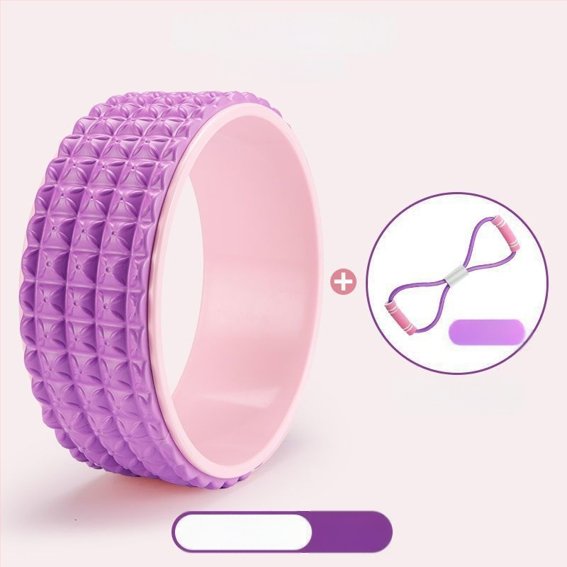 Joga rats muguras atvēršanai – sākuma līmeņa joga un Pilates ruļlis (Materiāls: Cits)