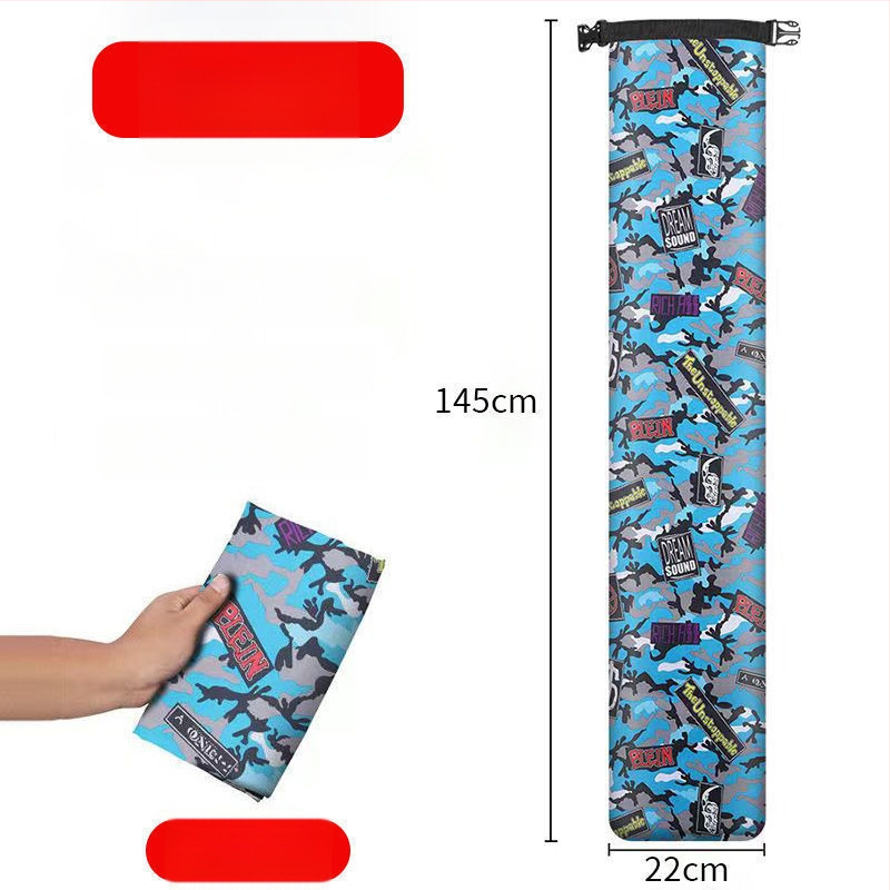 Salokāma makšķerēšanas kāta un lietussarga uzglabāšanas soma – viegla PVC soma