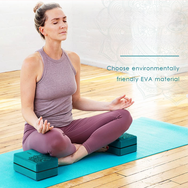 Joga bloks no Excellent plastic; piemērots fitnesa aprīkojumam, ķermeņa vingrošanai un deju kustībām; kategorija: jogas papildierīces