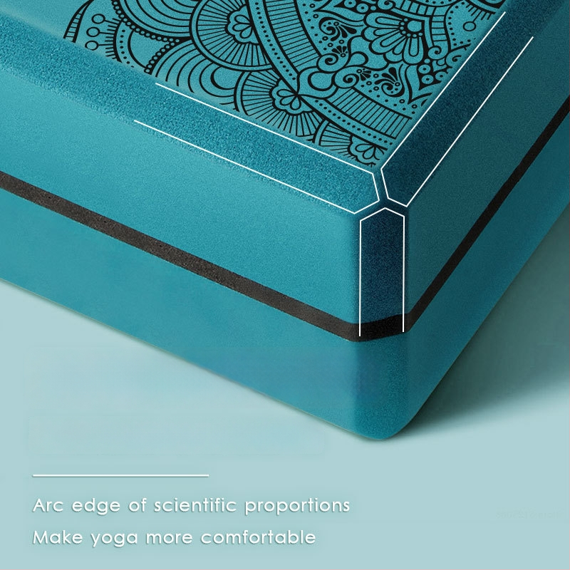 Joga bloks no Excellent plastic; piemērots fitnesa aprīkojumam, ķermeņa vingrošanai un deju kustībām; kategorija: jogas papildierīces