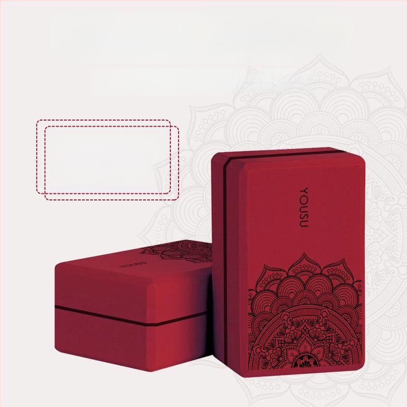 Joga bloks no Excellent plastic; piemērots fitnesa aprīkojumam, ķermeņa vingrošanai un deju kustībām; kategorija: jogas papildierīces