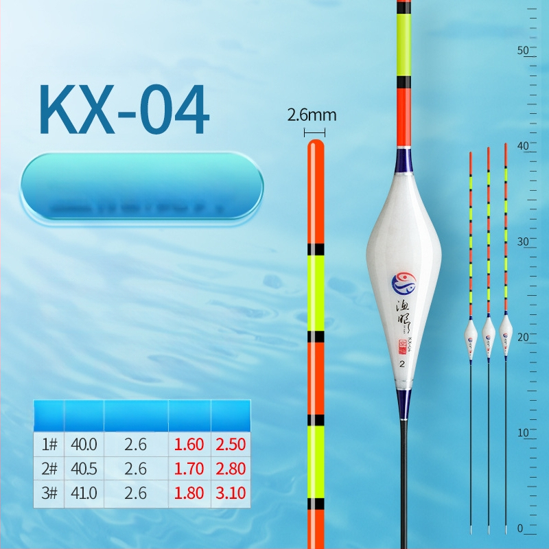 Vertikālais drift makšķerēšanas pludiņš, Fishing eyes, nano materiāls