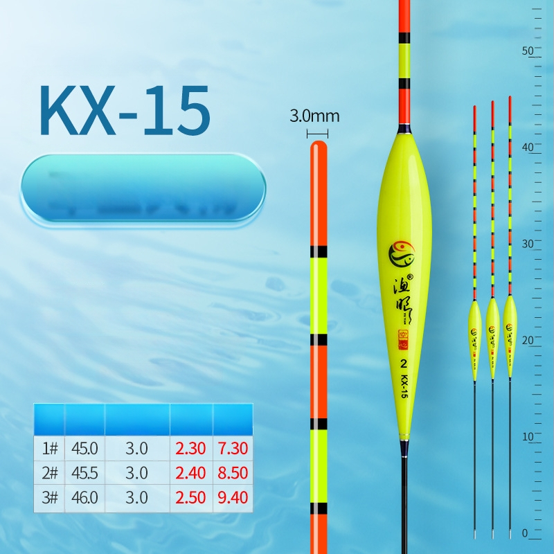 Vertikālais drift makšķerēšanas pludiņš, Fishing eyes, nano materiāls
