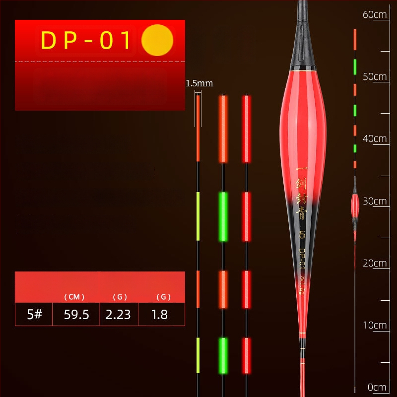 Vertikālais dreifs plūds ar gaismas efektu – bez svina, nano materiāls; lielām zivīm, trollings