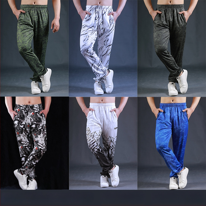 Ice Silk žvejybos kelnes – Maskuotė, Saulės apsauga, Kvėpuojančios, Greitai džiūsta, Unisex leggings