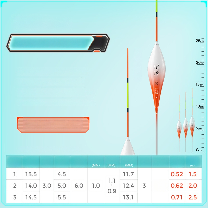 Vertikālais drift pludiņš - Kawaze, materiāls: cits