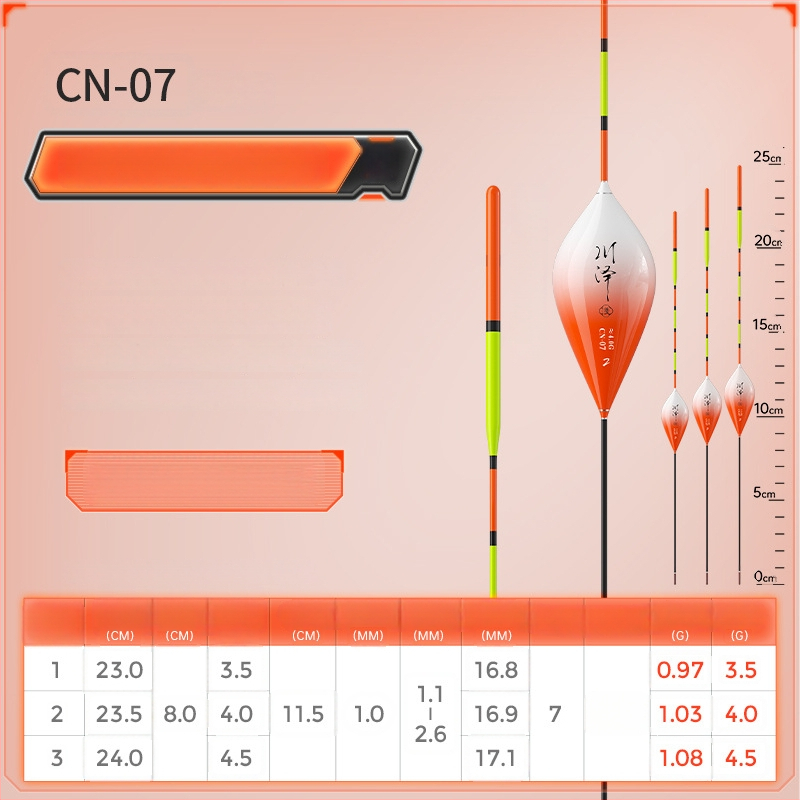 Vertikālais drift pludiņš - Kawaze, materiāls: cits