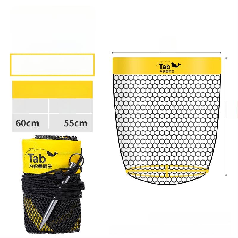 Tab Nailona Zvejas Aizsardzība – Pārvadājamā Maza Zivju Soma Dabas Zvejai