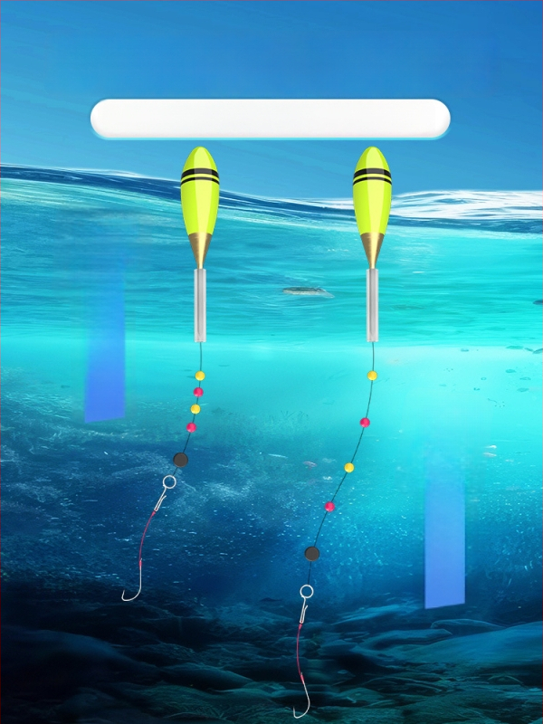 Japāņu stilā straumes makšķerēšanas līniju komplekts ar vienu āķi, neilons