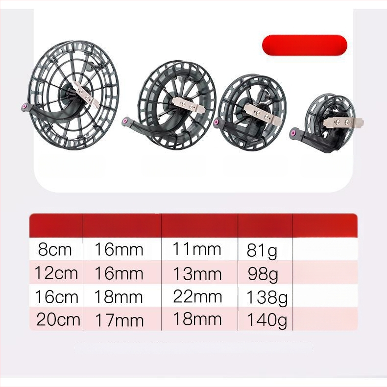 Spininga spole - bez zīmola - augsta līnijas ietilpība, garš metiens