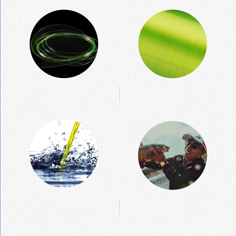 PE galvenā līnija - 8 pavedienu, ārkārtīgi gluda, grimstoša, 100 m