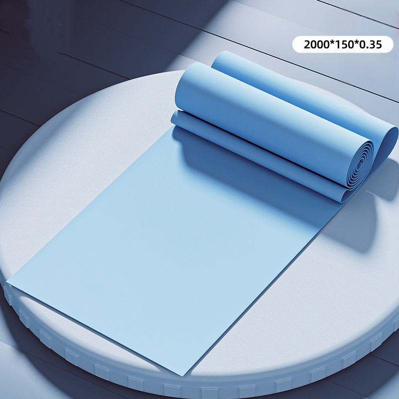 Bandă de tensiune pentru yoga – Bandă elastică TPE pentru modelarea șoldurilor și a picioarelor, fitness acasă, subțierea corpului