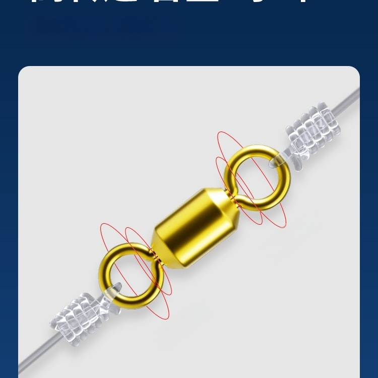 Zvejas piederumu komplekts ar āķiem, zvejas pavediens, atstarpe pērlītes, svina svarus un osmiņu formu gredzenus — viss vienā kastē