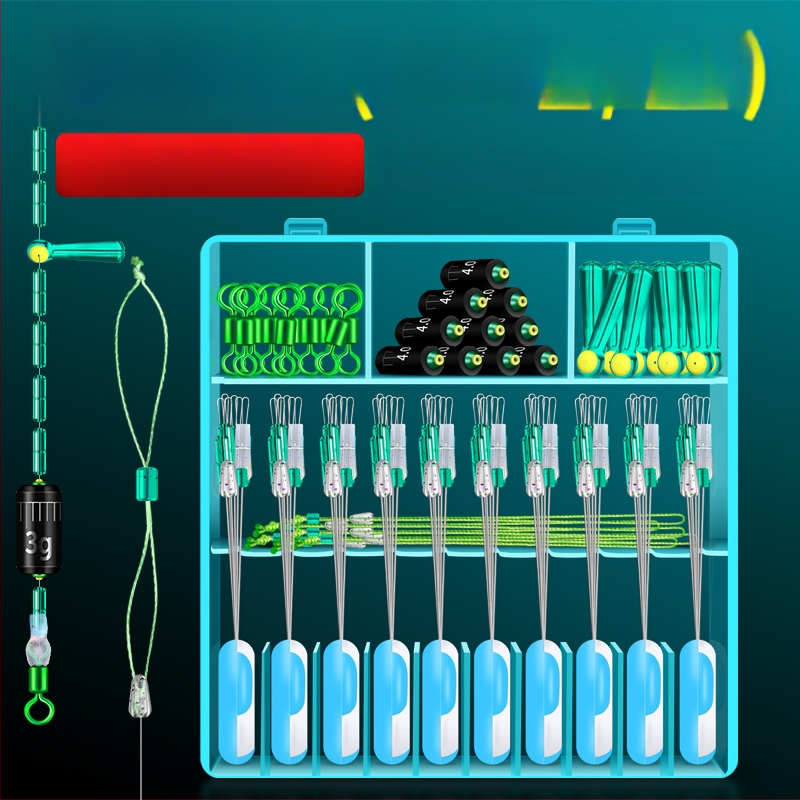 Galvenās līnijas makšķerēšanas komplekts ar silikona peldošu sēdekli un kosmiskajām pupiņām — Materiāls: zīda zieds; Izcelsme: Cits