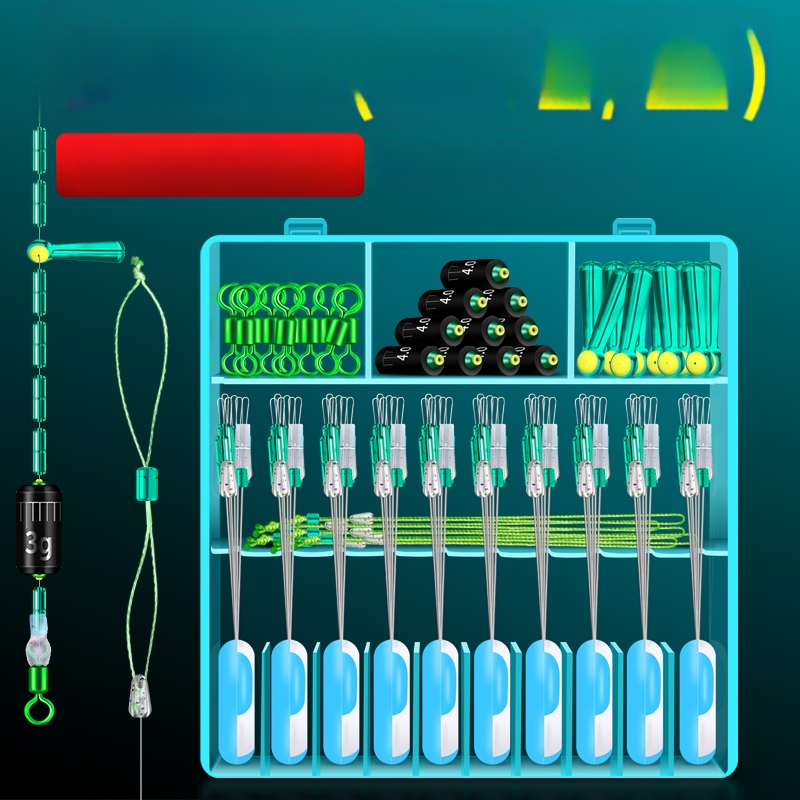Galvenās līnijas makšķerēšanas komplekts ar silikona peldošu sēdekli un kosmiskajām pupiņām — Materiāls: zīda zieds; Izcelsme: Cits