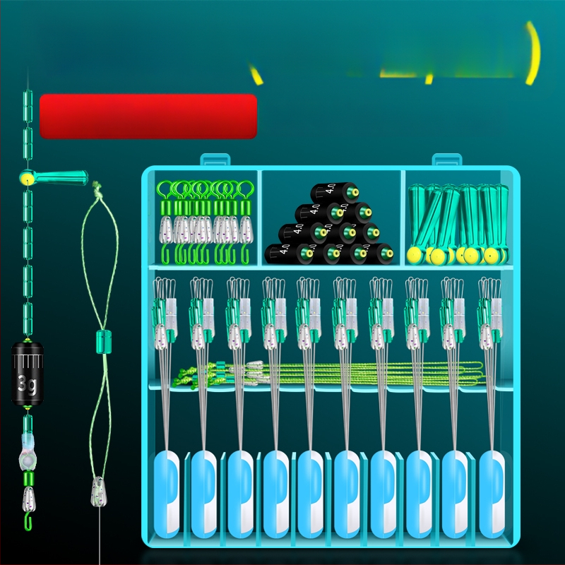 Galvenās līnijas makšķerēšanas komplekts ar silikona peldošu sēdekli un kosmiskajām pupiņām — Materiāls: zīda zieds; Izcelsme: Cits