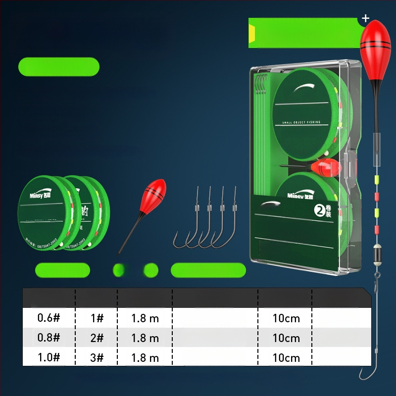 Straumes makšķerēšanas rigs – neilona materiāls, upēm, izcelsme Ķīna