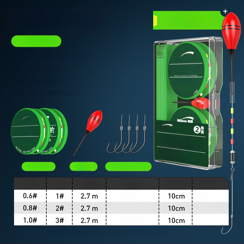 Straumes makšķerēšanas rigs – neilona materiāls, upēm, izcelsme Ķīna