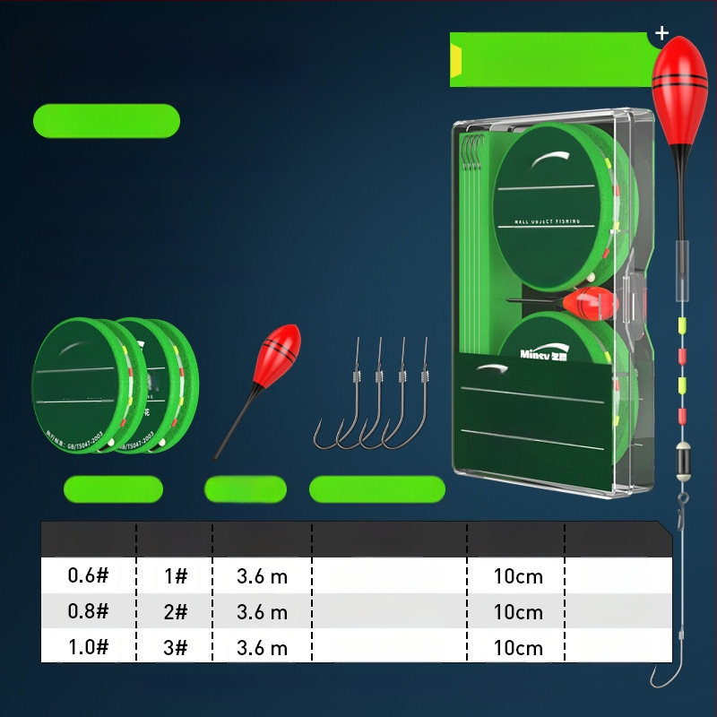 Straumes makšķerēšanas rigs – neilona materiāls, upēm, izcelsme Ķīna
