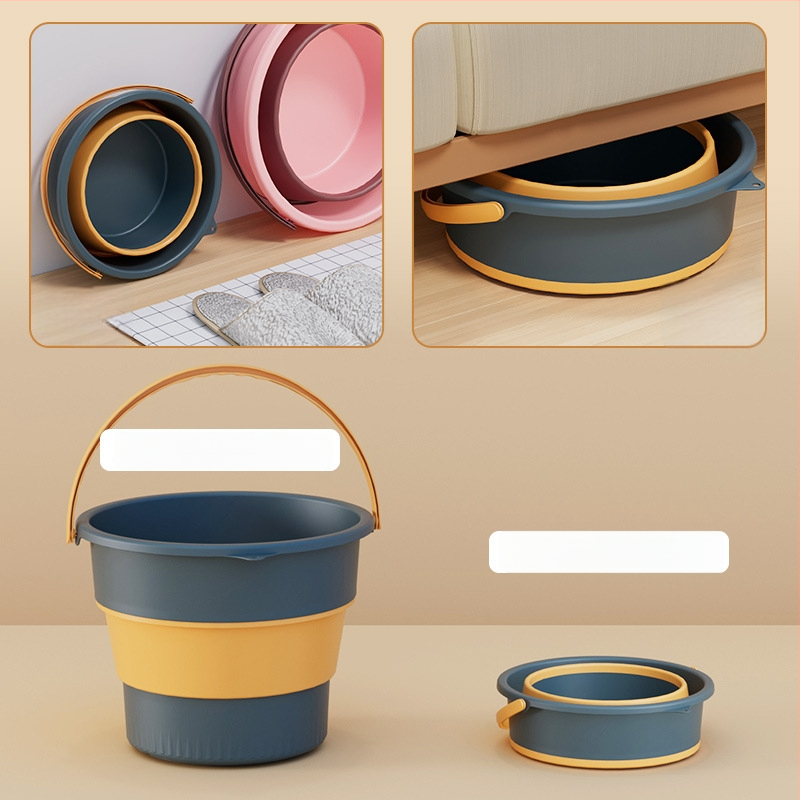 Salokāms spainis ārējai lietošanai - pārnēsājams PP plastmasas spainis, Xin cong, uzsākts 2023., 0,1 kg