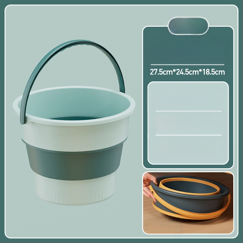 Salokāms spainis ārējai lietošanai - pārnēsājams PP plastmasas spainis, Xin cong, uzsākts 2023., 0,1 kg