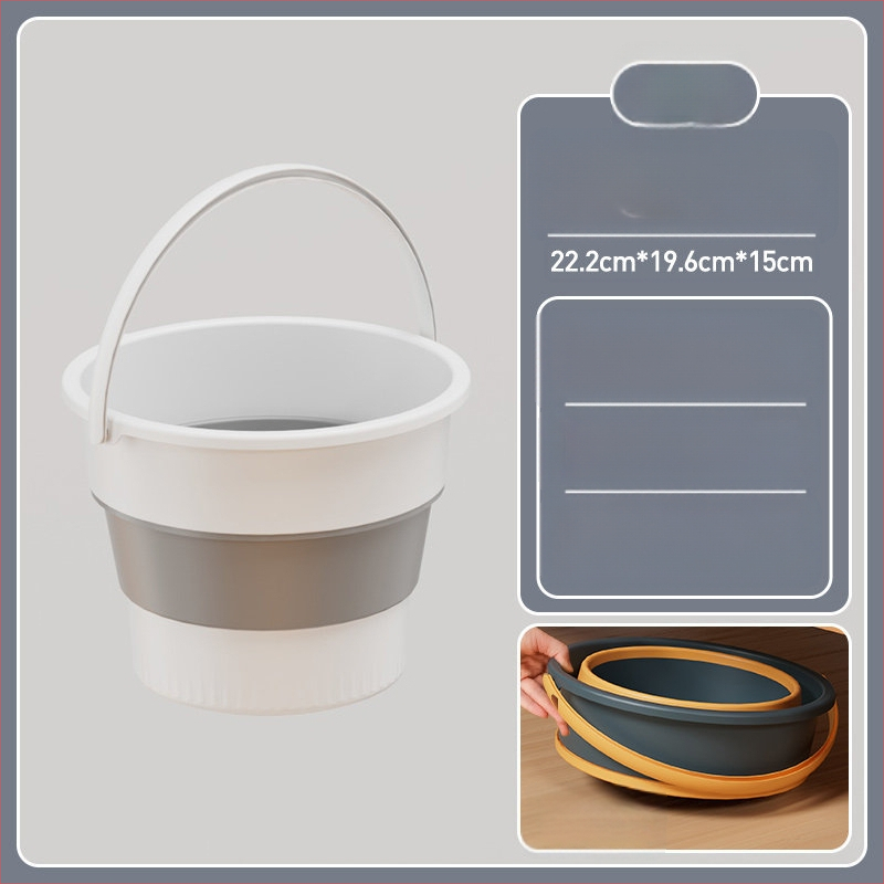 Salokāms spainis ārējai lietošanai - pārnēsājams PP plastmasas spainis, Xin cong, uzsākts 2023., 0,1 kg