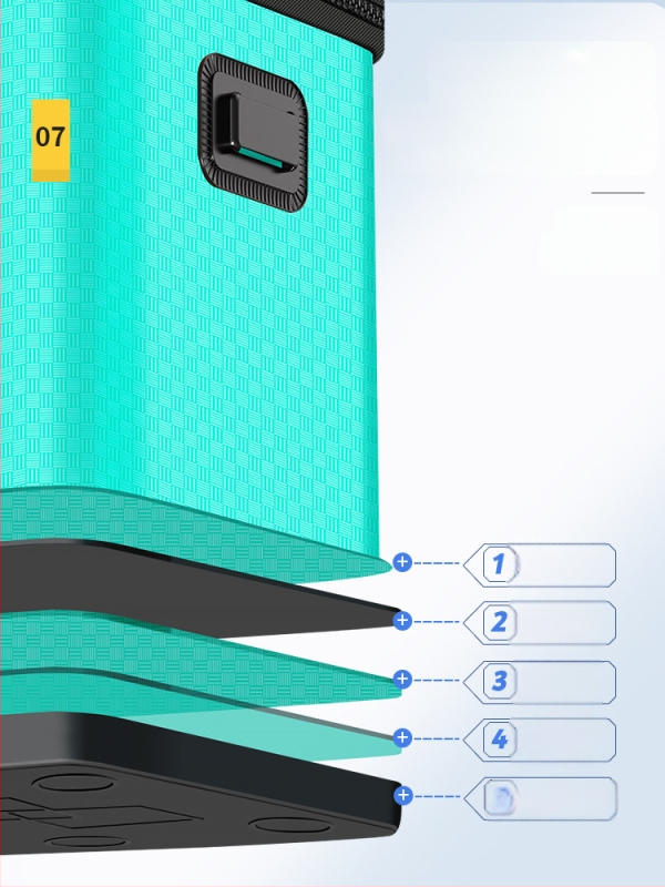 Dzīvās zivis grozs makšķerēšanai - EVA materiāls, 1,6 kg, paaugstināts dzīvās zivis nodalījums, mānekļu kārbiņa