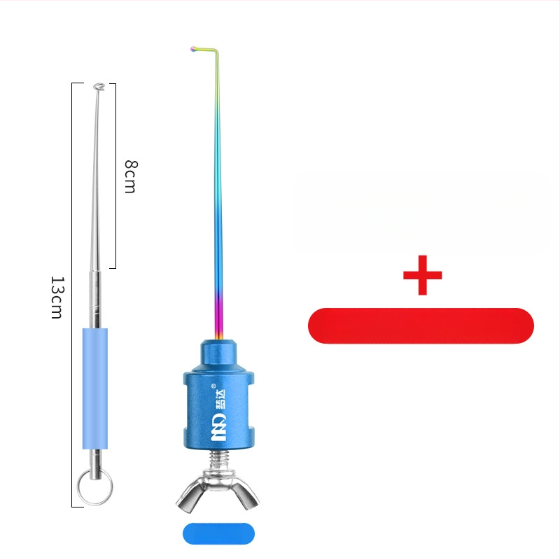 Mengda sakausējuma adatas atbrīvošanas instruments makšķerēšanai karpas zvejā