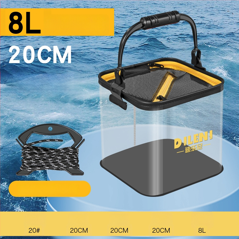 Dilone caurspīdīgs zvejas spainis – EVA materiāls, svars 500 g, zīmols Dilone