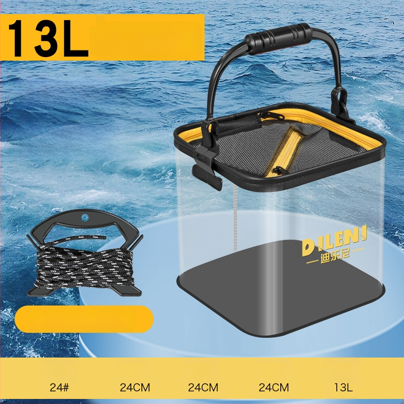 Dilone caurspīdīgs zvejas spainis – EVA materiāls, svars 500 g, zīmols Dilone