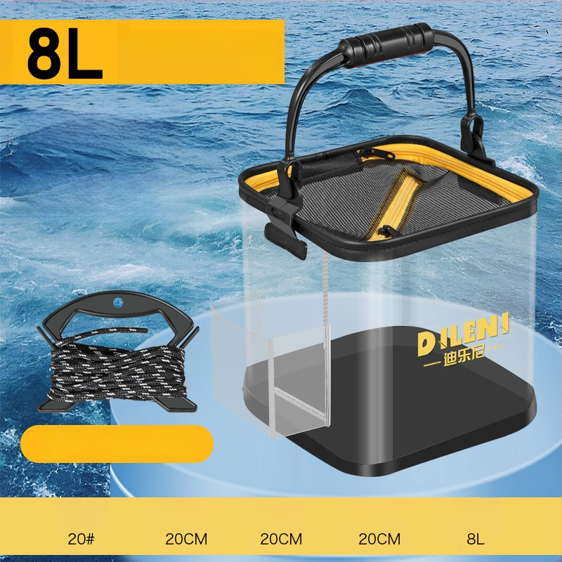 Dilone caurspīdīgs zvejas spainis – EVA materiāls, svars 500 g, zīmols Dilone