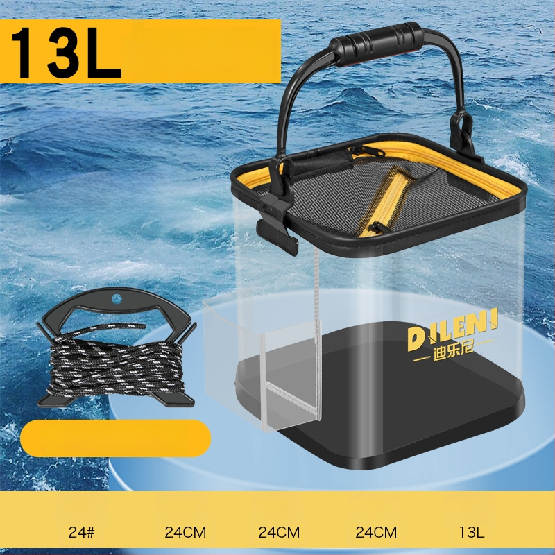 Dilone caurspīdīgs zvejas spainis – EVA materiāls, svars 500 g, zīmols Dilone