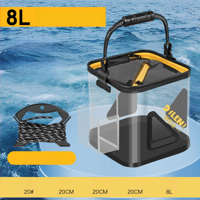 Dilone caurspīdīgs zvejas spainis – EVA materiāls, svars 500 g, zīmols Dilone