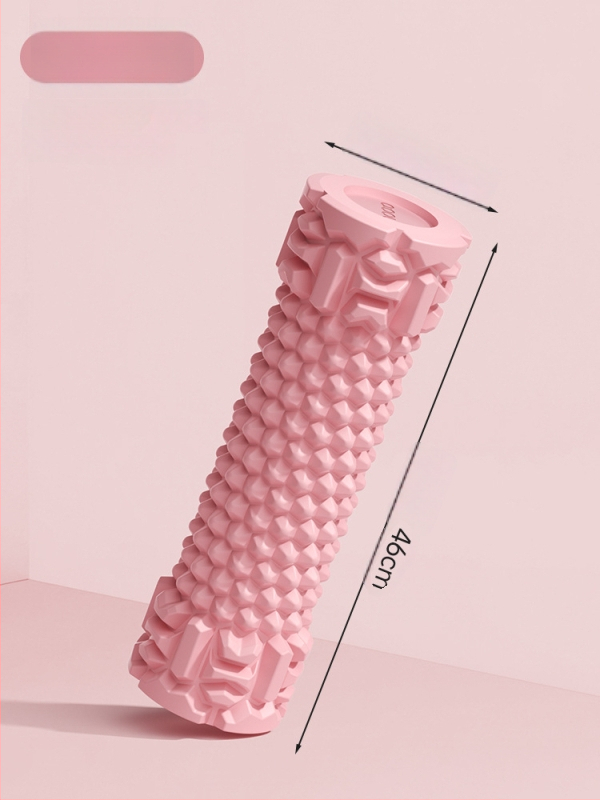 Joga putu rulons ar cietu kodolu muskuļu atslābināšanai un masāžai, ķermeņa formas veidošanai kājām un mugurai, jogas stabs