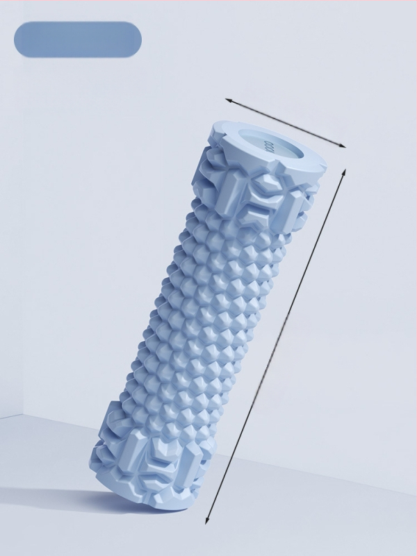 Joga putu rulons ar cietu kodolu muskuļu atslābināšanai un masāžai, ķermeņa formas veidošanai kājām un mugurai, jogas stabs