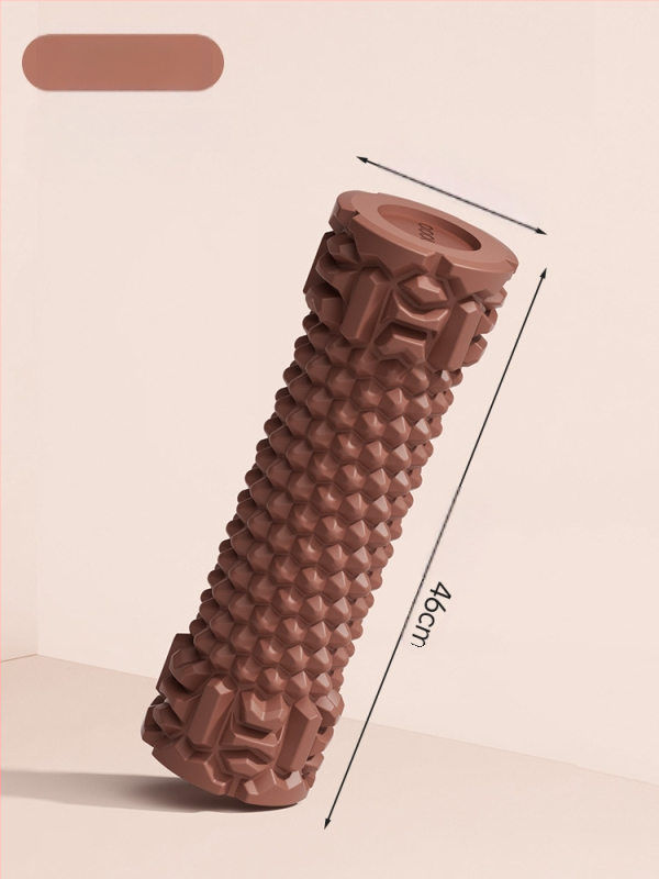 Joga putu rulons ar cietu kodolu muskuļu atslābināšanai un masāžai, ķermeņa formas veidošanai kājām un mugurai, jogas stabs