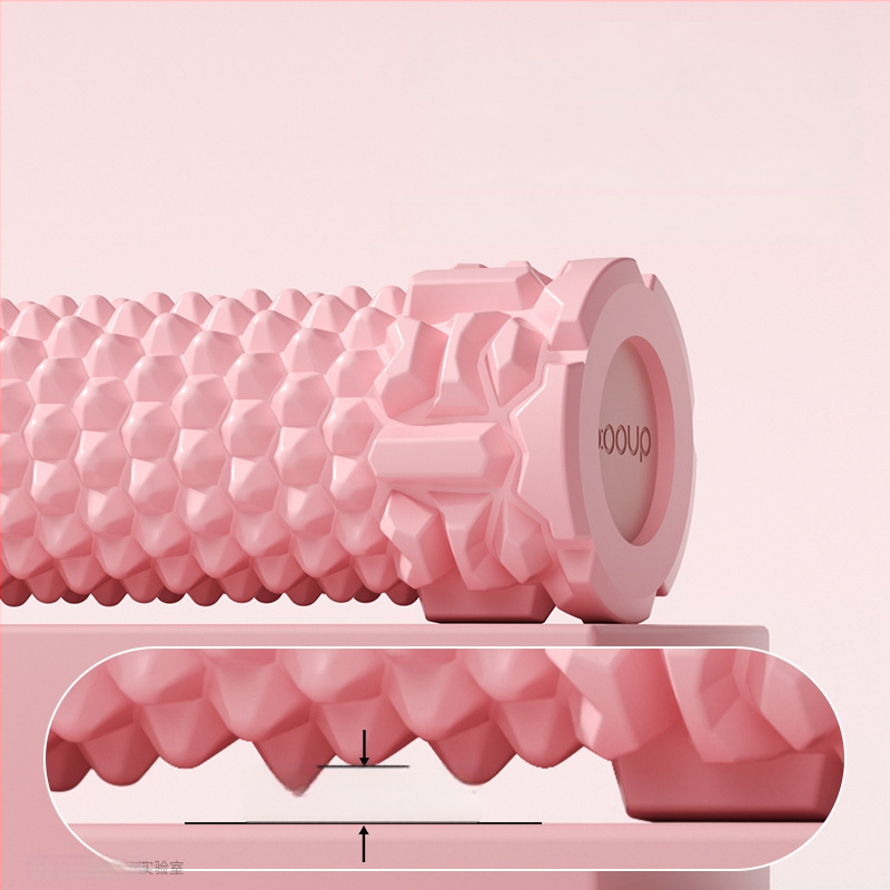 Joga putu rulons ar cietu kodolu muskuļu atslābināšanai un masāžai, ķermeņa formas veidošanai kājām un mugurai, jogas stabs