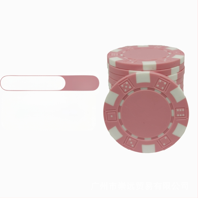 Plastikust žetoonide komplekt – ABS materjal, 1000 tk, kohandatav, sobib pokkerile, mahjongile ja lauamängudele